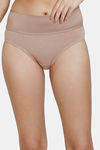 Zivame High Rise Full Coverage Tummy Tucker Hipster Panty (Pack of 2) - Multicolor — thumbnail 2